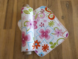 Odd Pod Kitchen Unpaper Towel in bright flowers to add that extra fun to your kitchen. These lovely reusable towels are made from 100% cotton flannel.