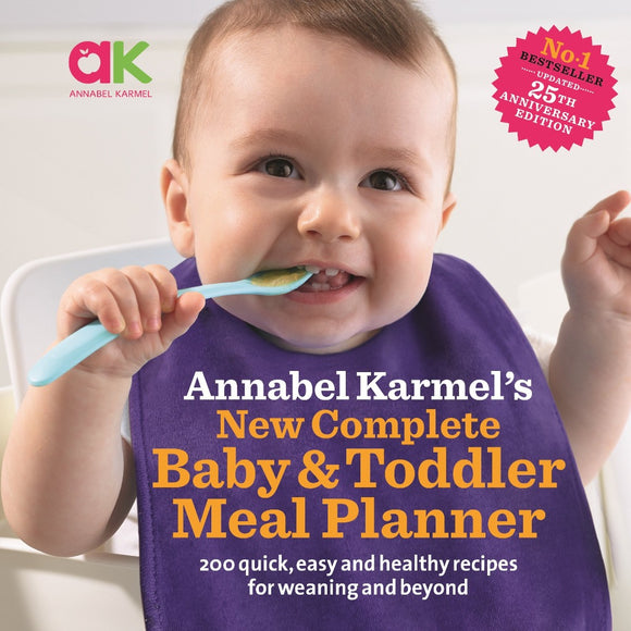 New Complete Baby & Toddler Meal Planner book offers easy and nutritious recipes for weaning, nutritional advice for babies and toddlers and easy-to-follow meal planners.